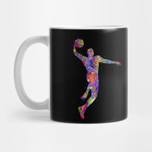 Basketball slam dunk Mug